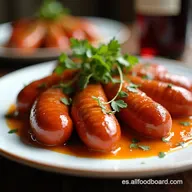 Tienes salchichas en su casa Salchichas al Vino Tinto Tapas Express