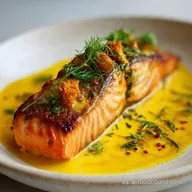 Salm&oacute;n con C&uacute;rcuma para Dieta en 22 Min