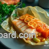 Salm&oacute;n en Papillote &iexcl;F&aacute;cil y Jugoso! Receta Estrella ⭐