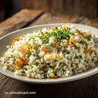 Receta con Arroz en 15 Minutos con Jengibre