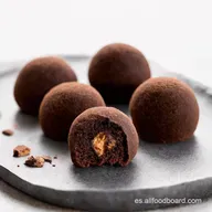 Delicia en 2 Ingredientes Trufas de Chocolate F&aacute;ciles