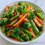 Verduras Salteadas para 4 Personas