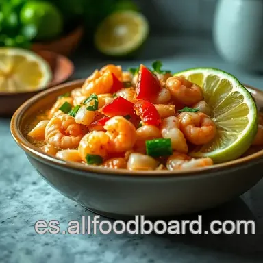 &iexcl;Aguachile de Camar&oacute;n! Receta F&aacute;cil, Sabor Sinaloa 🌶️ Tarjeta de receta