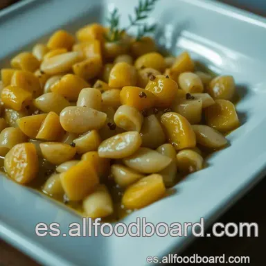 Ajos Confitados: Receta F&aacute;cil &iexcl;El Toque Secreto Espa&ntilde;ol! Tarjeta de receta