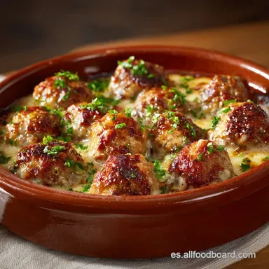 Alb&oacute;ndigas de salchicha con queso: La receta m&aacute;s f&aacute;cil para pasapalos Tarjeta de receta