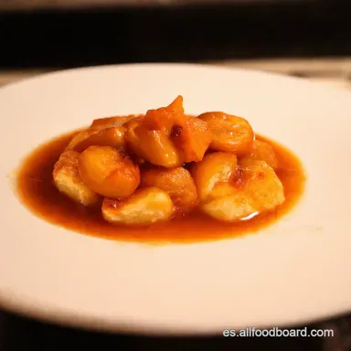 Almendras Garrapi&ntilde;adas El Dulce Crujiente de la Feria Tarjeta de receta