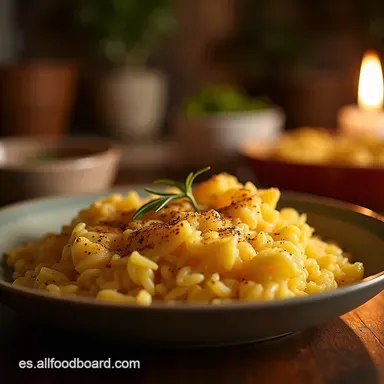 Arroz al Horno Cargado con Chorizo y Crujiente Receta F&aacute;cil Tarjeta de receta