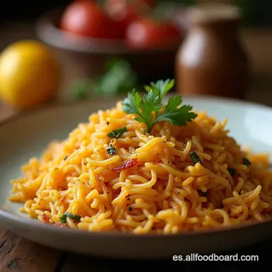 Arroz Frito Casero Arroz Sobrante Receta F&aacute;cil y R&aacute;pida de Wok Tarjeta de receta