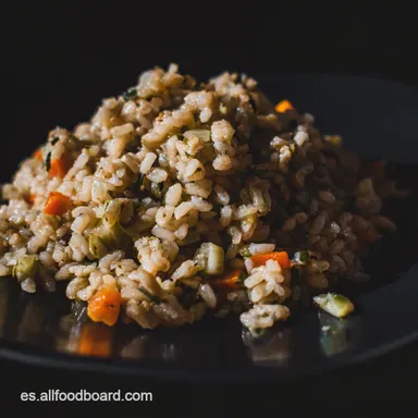 Arroz con Verduras: &iexcl;El Guiso de la Abuela F&aacute;cil! Tarjeta de receta