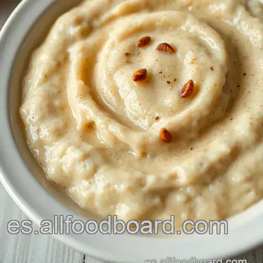 &iexcl;Porridge Casero Reconfortante! Receta F&aacute;cil de Avena Tarjeta de receta