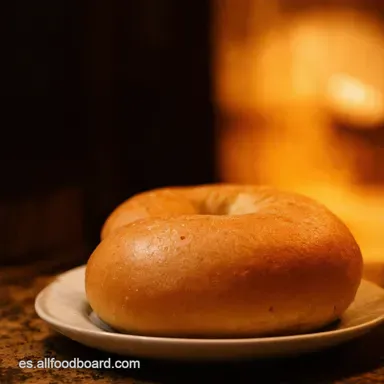 Bagels Caseros Como en Nueva York Receta F&aacute;cil Tarjeta de receta