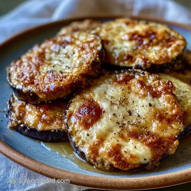 Berenjenas En Airfryer Con Queso Tarjeta de receta
