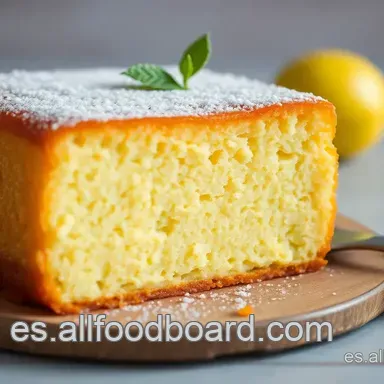 Bizcocho de Lim&oacute;n Esponjoso: &iexcl;Como el de la Abuela!