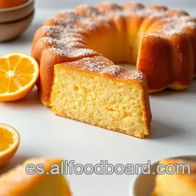 Bizcocho de Naranja Casero: &iexcl;El Secreto Mejor Guardado! Tarjeta de receta