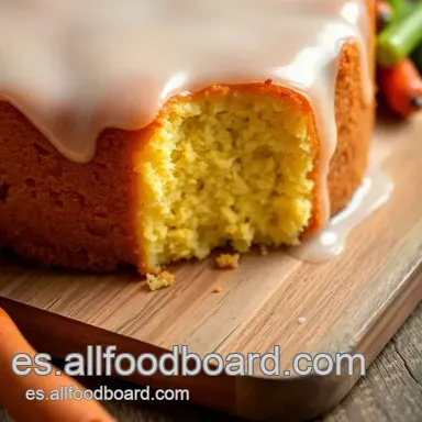 Bizcocho de Zanahoria: &iexcl;La Receta de la Abuela con Glaseado! Tarjeta de receta