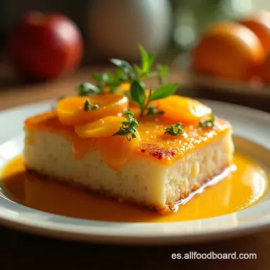 Bizcocho Naranja y AOVE Mi Secreto Mediterr&aacute;neo Tarjeta de receta