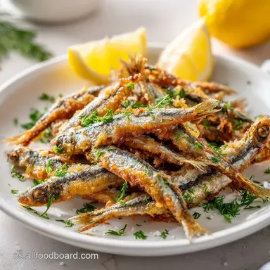 Boquerones al Horno en 30 Minutos para 4 Raciones Tarjeta de receta