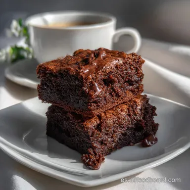 Brownies de Chocolate: Receta Intensa y Melosa Tarjeta de receta