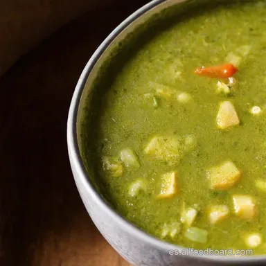 Caldo Verde Receta Sopa Portuguesa que Abraza el Alma Tarjeta de receta