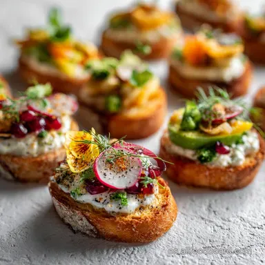 Canap&eacute;s Fr&iacute;os en 20 Minutos: Recetas R&aacute;pidas y F&aacute;ciles Tarjeta de receta