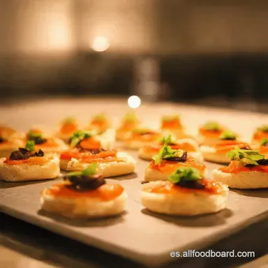 Canap&eacute;s Variados Mis Ideas M&aacute;s F&aacute;ciles Tarjeta de receta