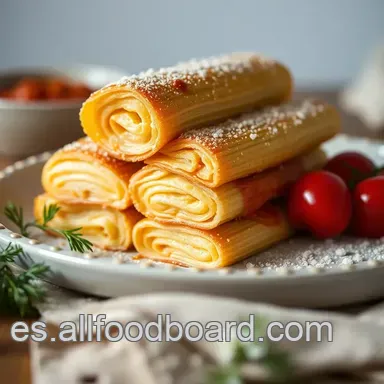 Canelones de la Abuela: &iexcl;Receta Cl&aacute;sica con Sabor Espa&ntilde;ol! Tarjeta de receta