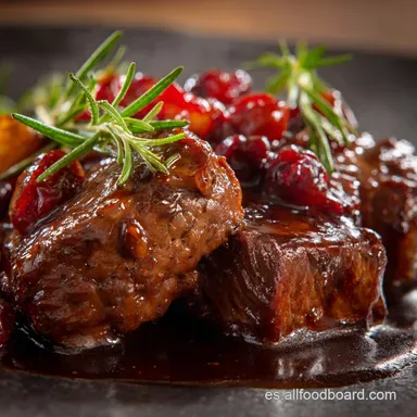 Carrillada al Vino Tinto: &iexcl;Se Deshace en la Boca! Tarjeta de receta