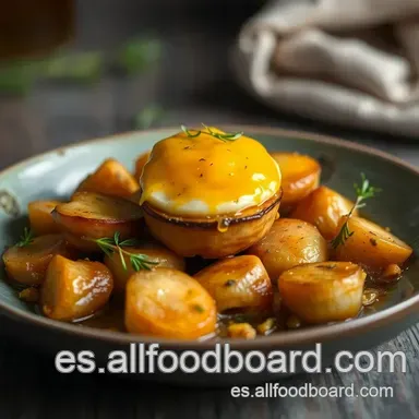 Champi&ntilde;ones al Ajillo: Aut&eacute;ntica Receta Espa&ntilde;ola &iexcl;En 25 Minutos! Tarjeta de receta