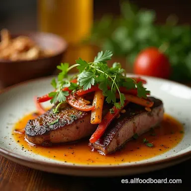 CONDIMENTOS CONSERVADOS Mi Chimichurri Argentino Secreto Tarjeta de receta