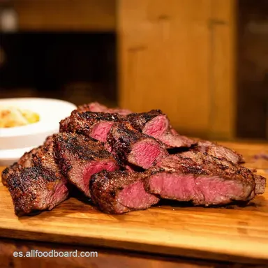 Churrasco de Ternera Argentino Receta F&aacute;cil y Jugosa Tarjeta de receta