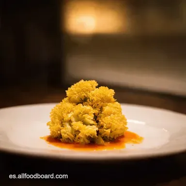 Coliflor Rebozada La Receta Crujiente de la Abuela Tarjeta de receta