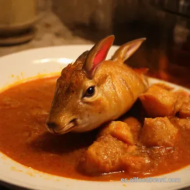 Conejo al Ajillo Receta de mi Abuela Sabor Aut&eacute;ntico Tarjeta de receta