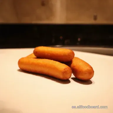 Corn Dogs Coreanos Crujientes Receta Callejera F&aacute;cil Tarjeta de receta