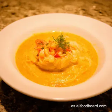 Crema de Marisco Espa&ntilde;ola Receta F&aacute;cil y Deliciosa Tarjeta de receta