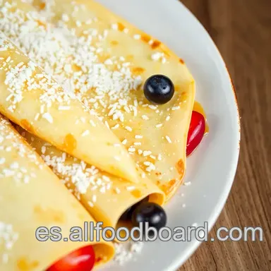 Crepes Receta F&aacute;cil: &iexcl;Un Toque Parisino en Casa! Tarjeta de receta