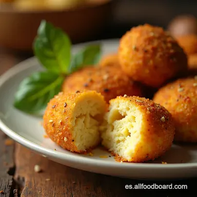 Queda algo de arroz cocido Croquetas Aprovechamiento Total Tarjeta de receta