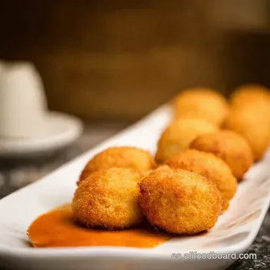 Croquetas de Pollo Caseras Receta de la Abuela F&aacute;cil Tarjeta de receta