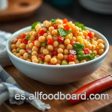 Ensalada de Garbanzos Mediterr&aacute;nea: &iexcl;Mi Secreto M&aacute;s Fresco! Tarjeta de receta