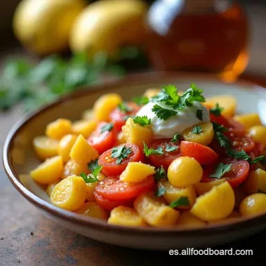 Ensalada de Papas con el Toque Secreto de la Abuela Tarjeta de receta