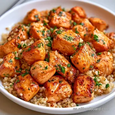 Ensalada de Quinoa y Pollo en 40 Minutos Tarjeta de receta