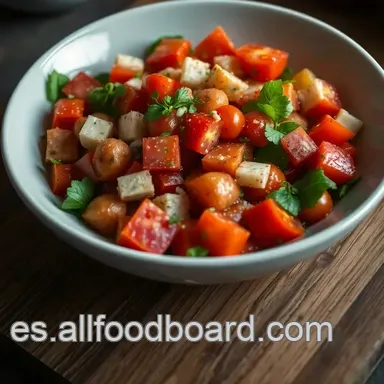 Ensalada Griega Aut&eacute;ntica: &iexcl;Receta F&aacute;cil y Deliciosa! Tarjeta de receta