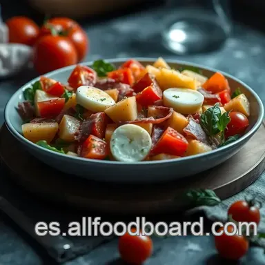 Ensalada Piamontesa: Receta Italiana F&aacute;cil y Cremosa Tarjeta de receta