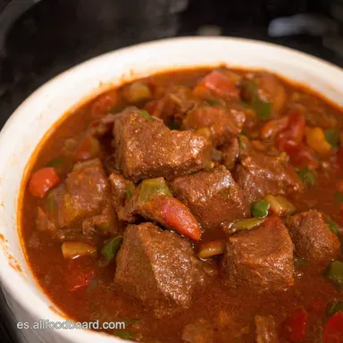 Estofado de Res Express Instant Pot Beef Stew en un tris Tarjeta de receta