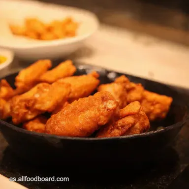 Crujiente Pollo Frito Taiwan&eacute;s Receta Secreto Mercadillo Tarjeta de receta