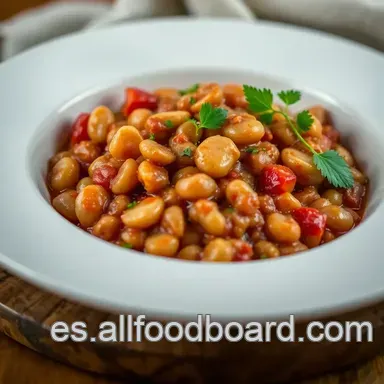 Fabada Asturiana: Un Cl&aacute;sico Espa&ntilde;ol Con Sabor Aut&eacute;ntico Tarjeta de receta