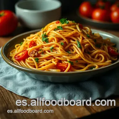 Fideu&agrave; Valenciana Aut&eacute;ntica: &iexcl;Un Viaje de Sabor! Tarjeta de receta