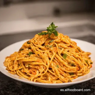 Fideu&aacute; Marinera Receta F&aacute;cil Sabor a Mediterr&aacute;neo Tarjeta de receta