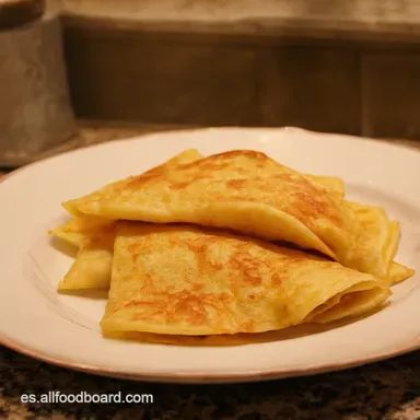 Filloas Gallegas Caseras La Receta de mi Abuela Tarjeta de receta