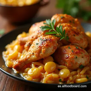 FRICAS&Eacute; DE POLLO CREMOSO ESPECIAL Navide&ntilde;o El Favorito del Abuelo Tarjeta de receta