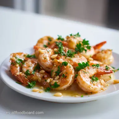 Gambas Al Ajillo Abuela para 4 Personas Tarjeta de receta